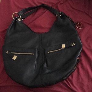 Authentic Black & Gold MIchael Kors Purse